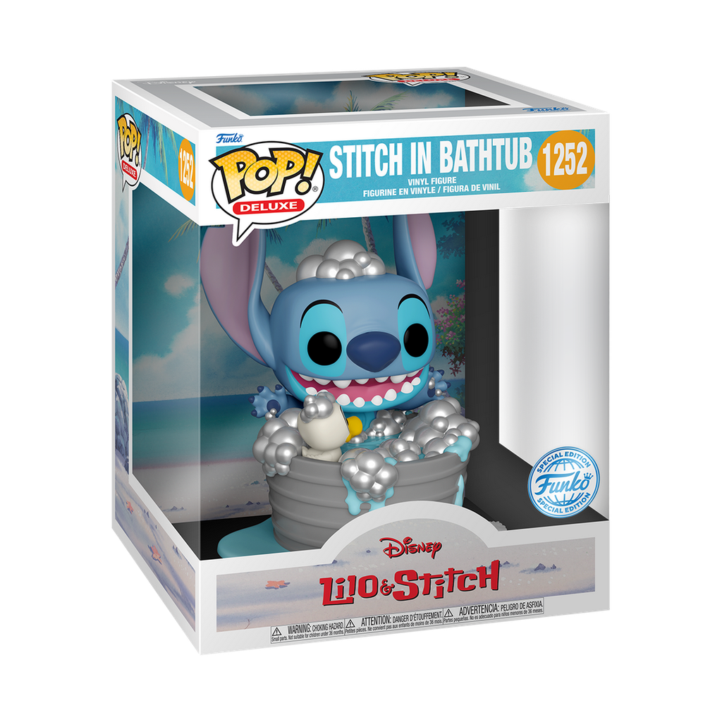Funko Disney 1252 Stitch in Bathtub Lilo & Stitch Deluxe