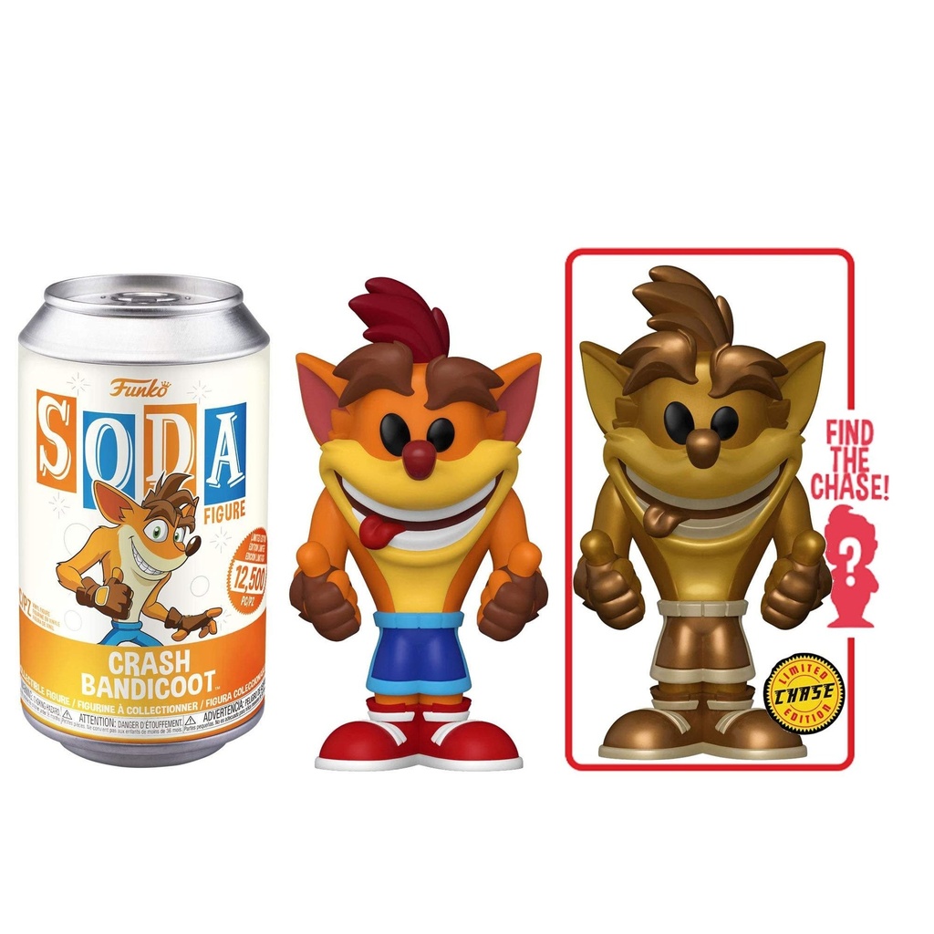 Funko SODA Crash Bandicoot Chance of Chase
