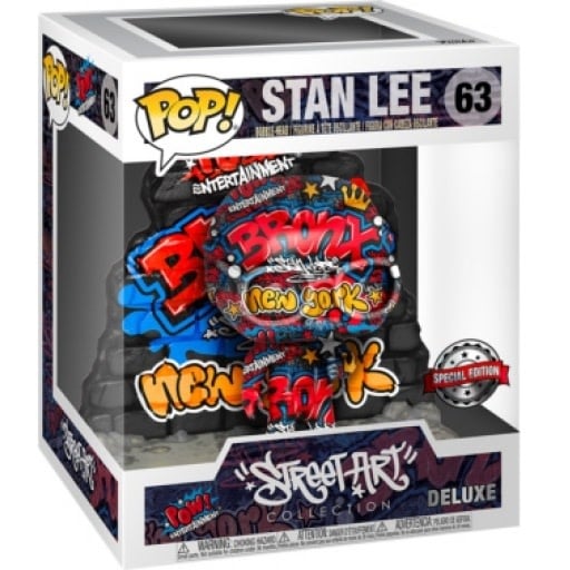 Funko Marvel 0063 Stan Lee Special Edition Street Art Deluxe