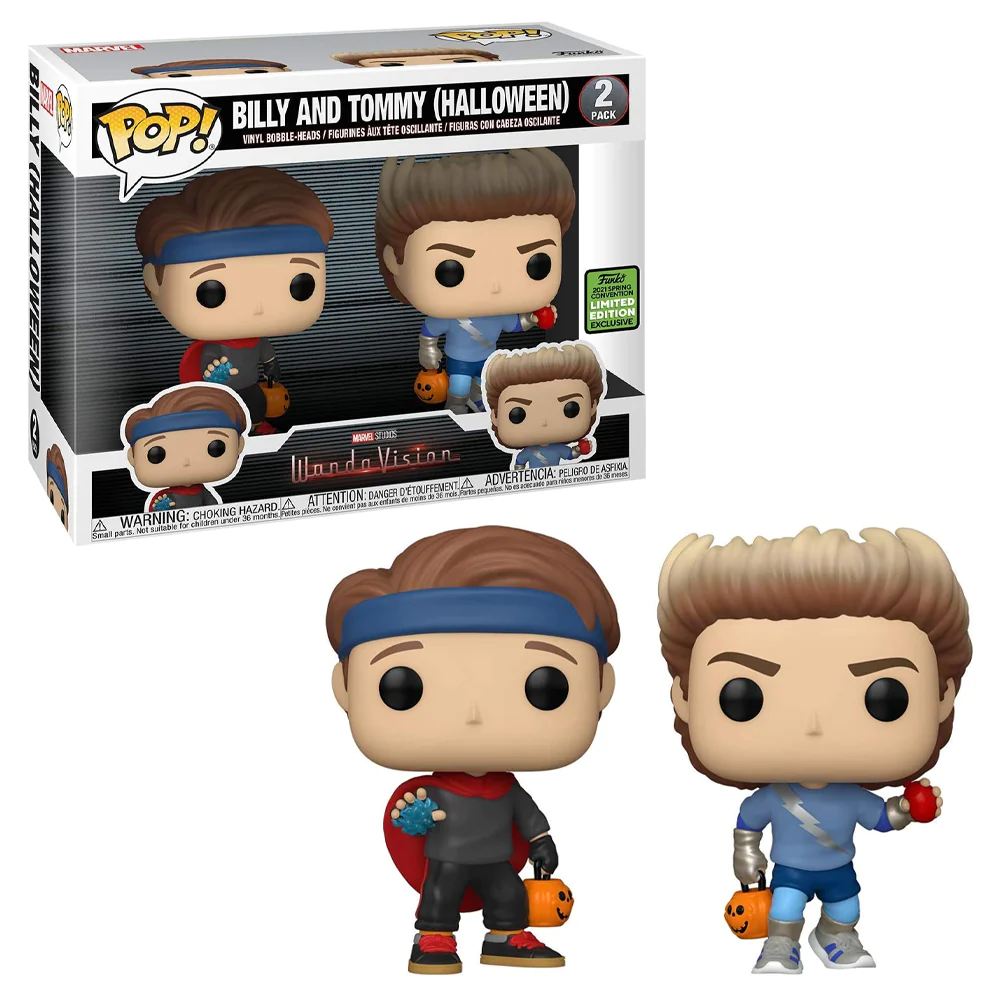 Funko Marvel 2pack Billy and Tommy Halloween WandaVision