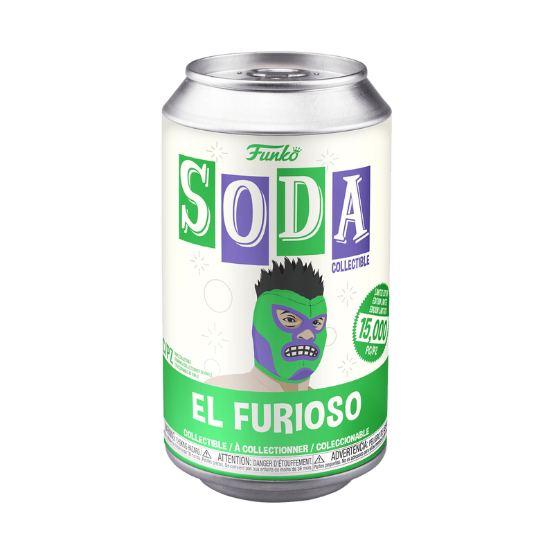 Funko SODA El Furioso Hulk Chance of Metallic Chase Luchadores