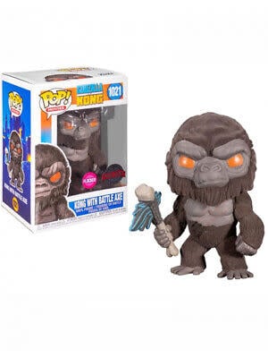 Funko Movies 1021 Kong with Battle Axe Flocked Special Edition Godzilla VS Kong