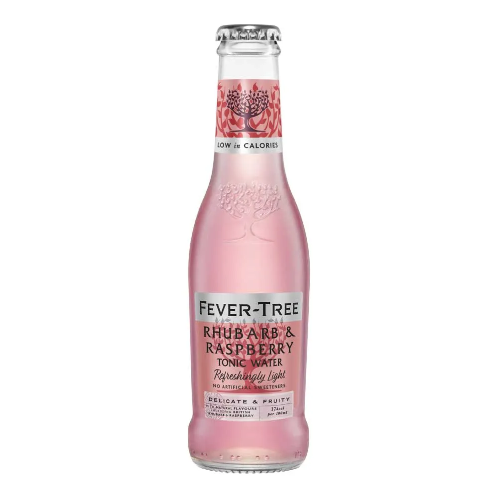 Drink Fever Tree Rhubarb & Raspberry Refreshingly Light 500ml