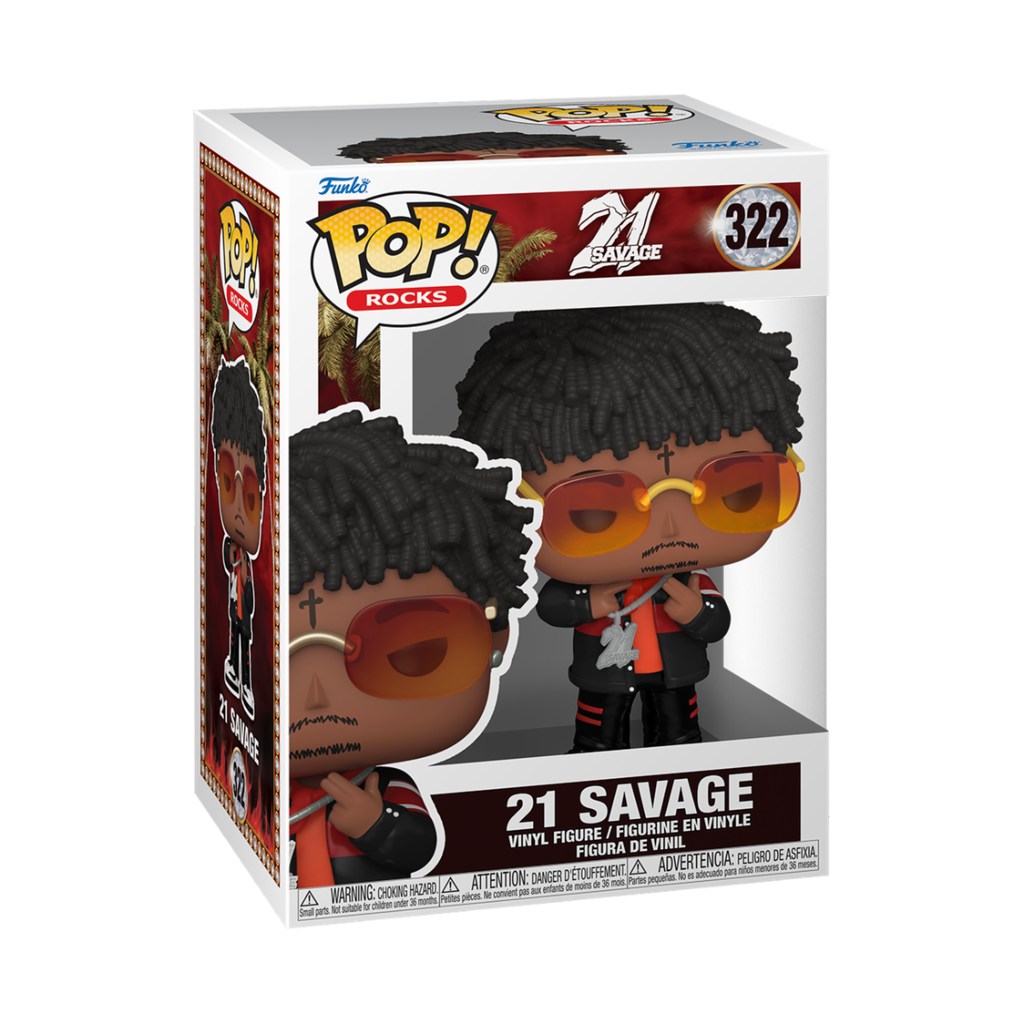 Funko Rocks 322, 21 Savage, Music