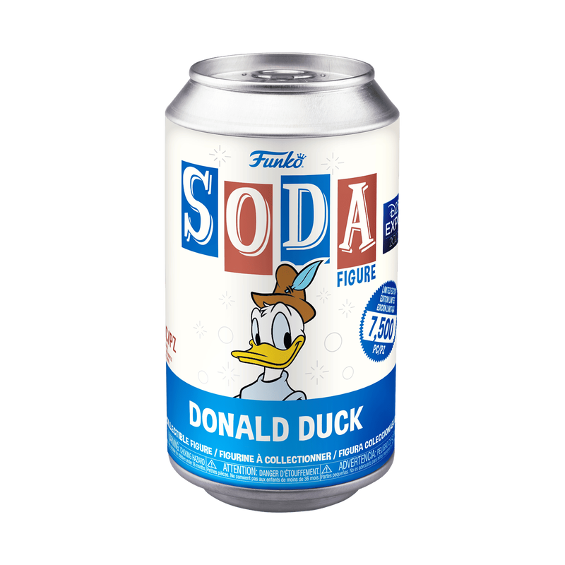 Funko SODA Donald Duck with Flocked Chase 2022 Event Exclusive