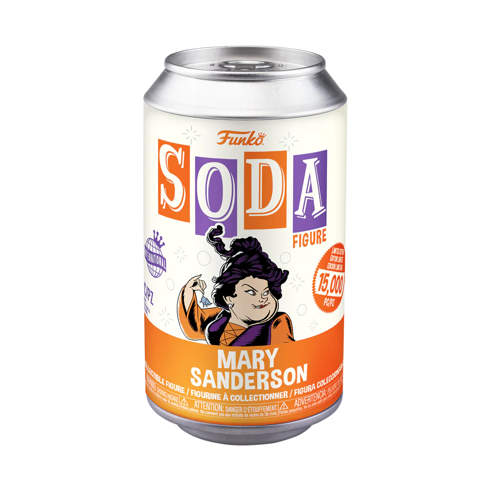 Funko SODA Mary with Translucent Chase Hocus Pocus