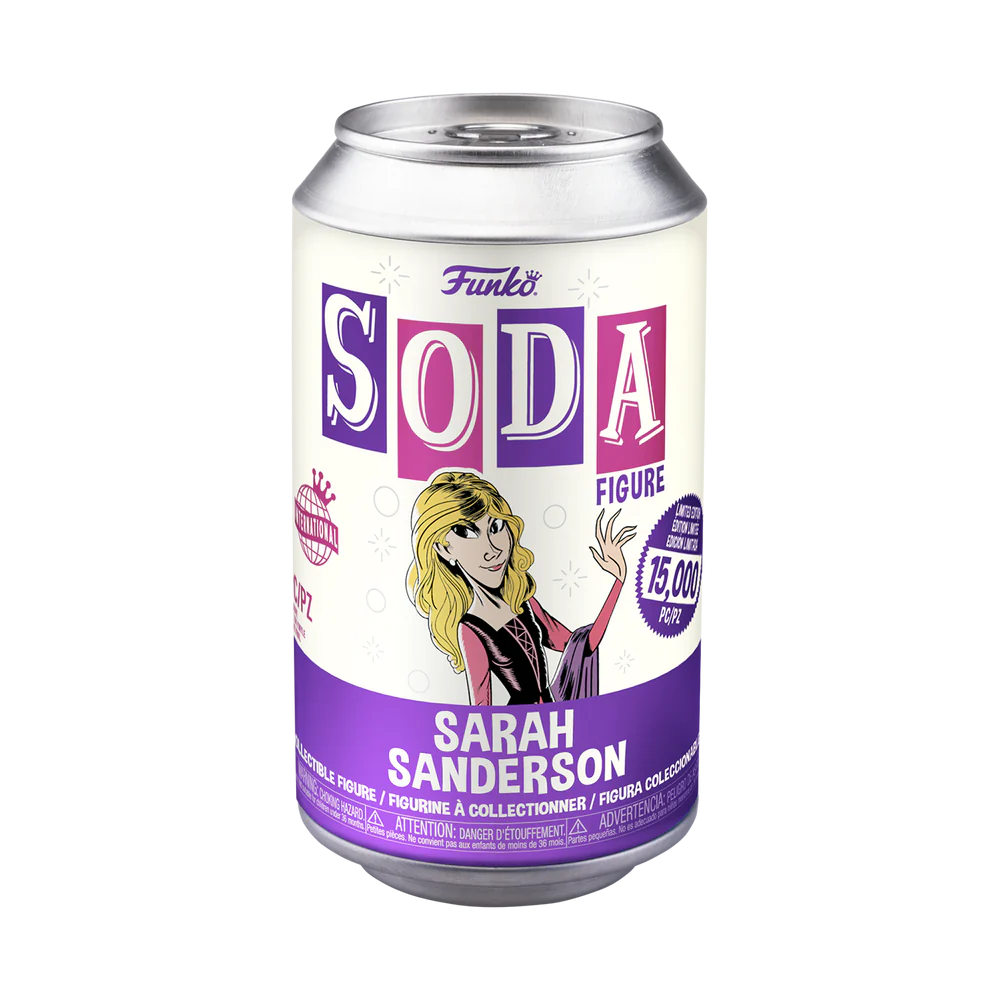 Funko SODA Sarah with Translucent Chase Hocus Pocus