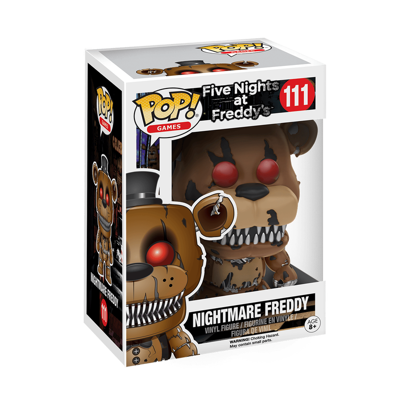 Funko Games 0111 Nightmare Freddy FNAF Five Nights at Freddy's