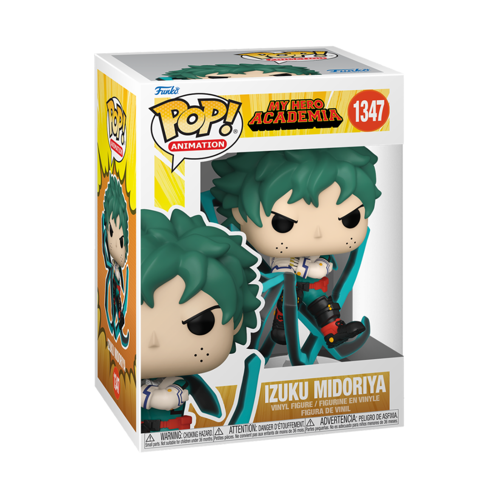 Funko Animation 1347 Izuku Midoriya Deku with Blackwhip MHA My Hero Academia