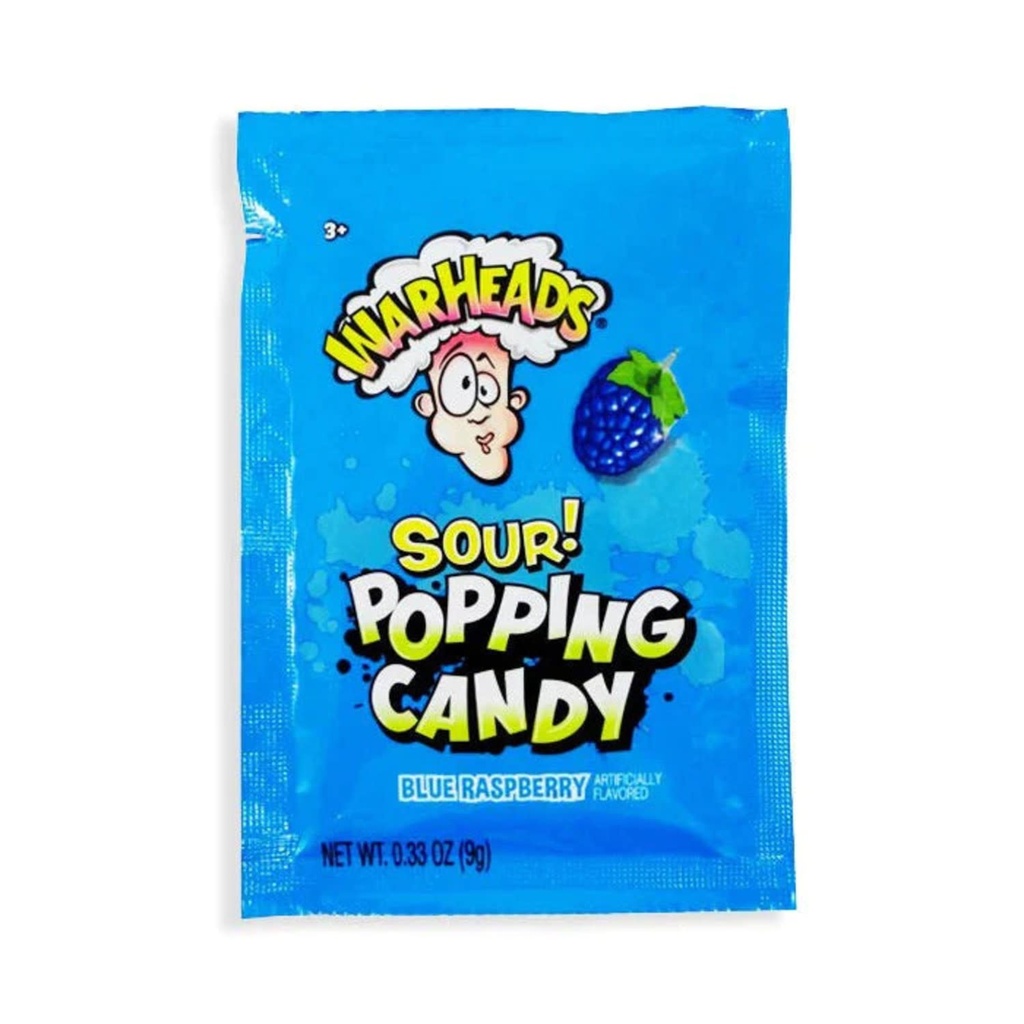 Candy Warheads Pop Candy Blue Raspberry 9.3gr