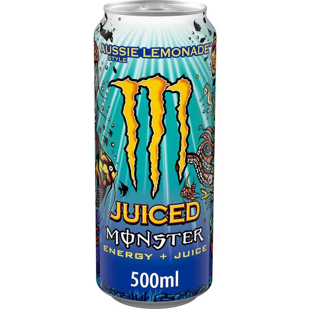 Drink Monster Juiced Aussie Style Lemonade 500ml