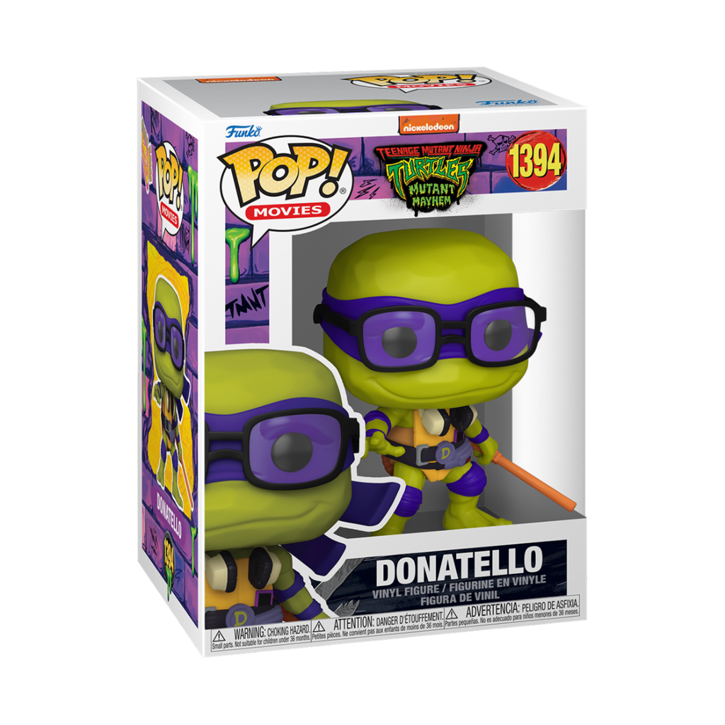 Funko Movies 1394 Donatello TMNT Teenage Mutant Ninja Turtles Mutant Mayhem