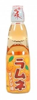 Drink Hata Ramune Orange Soda 200ml