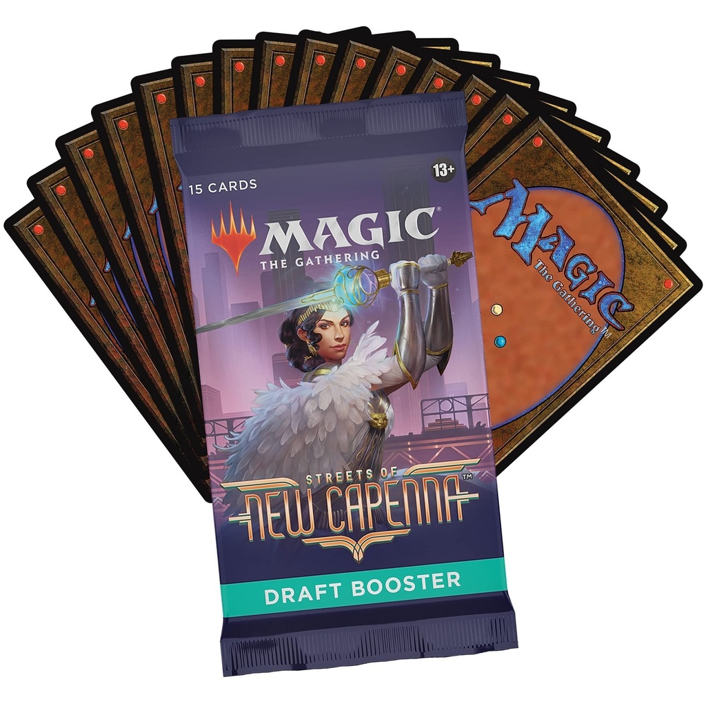 Cards MTG Magic The Gathering Streets of New Capenna Draft Booster Pack
