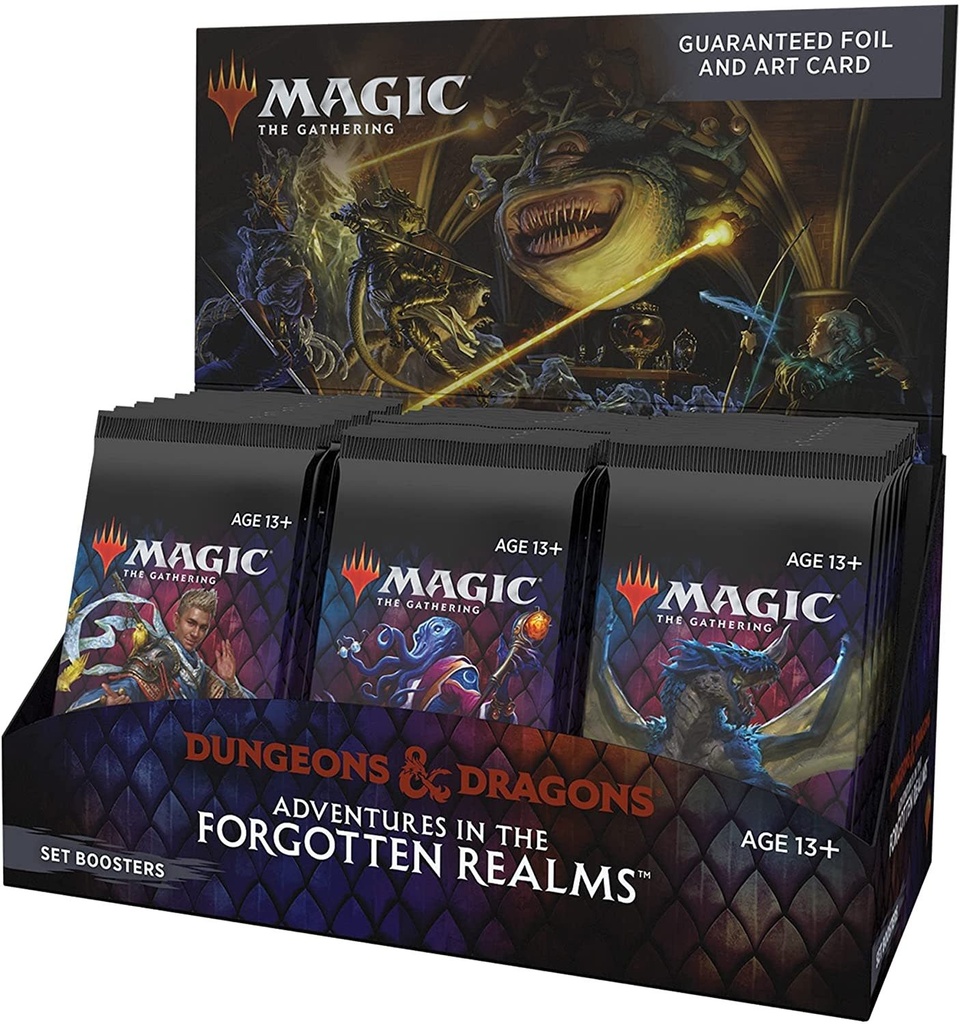 Cards MTG Magic The Gathering Adventures in the Forgotten Realms Set Booster Pack