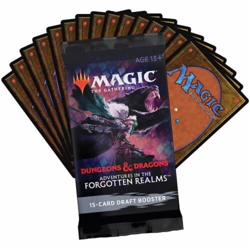 Cards MTG Magic The Gathering Adventures in the Forgotten Realms Draft Booster Pack