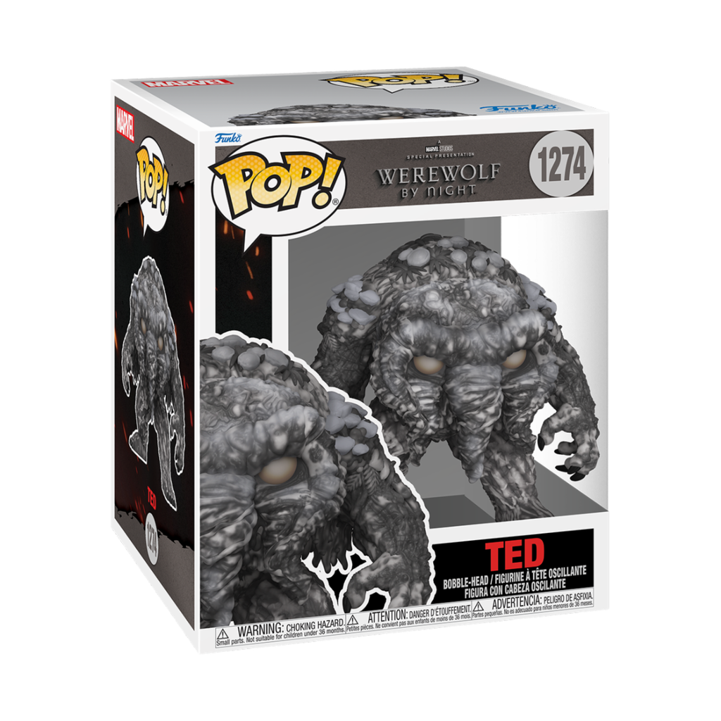 Funko Marvel 1274 TED, Man-Thing, WereWolf By Night