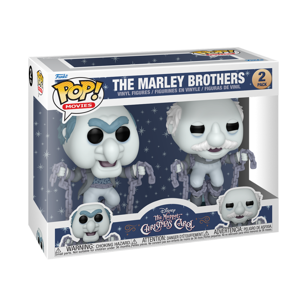 Funko Disney 2-Pack The Muppets Holiday The Marley Brothers, The Muppet Christmas Carol