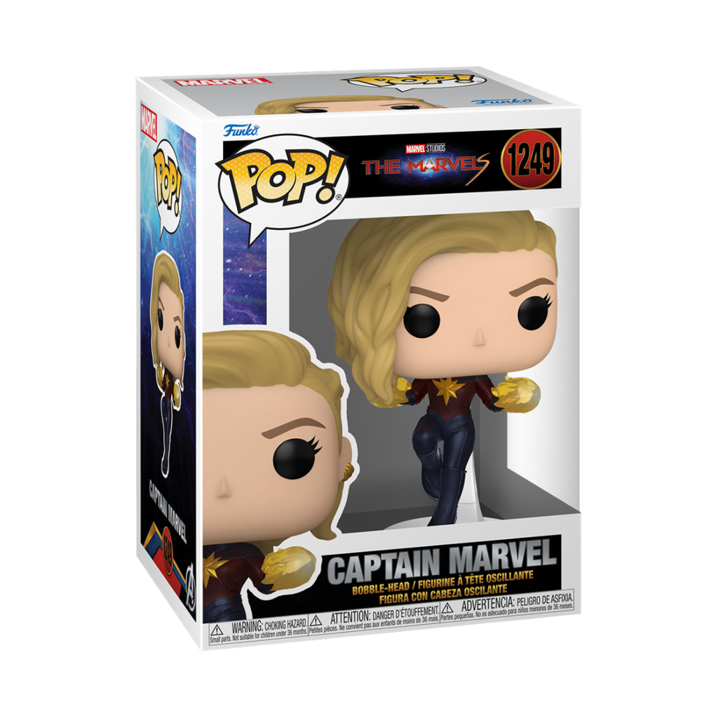 Funko Marvel 1249 The Marvels, Captain Marvel