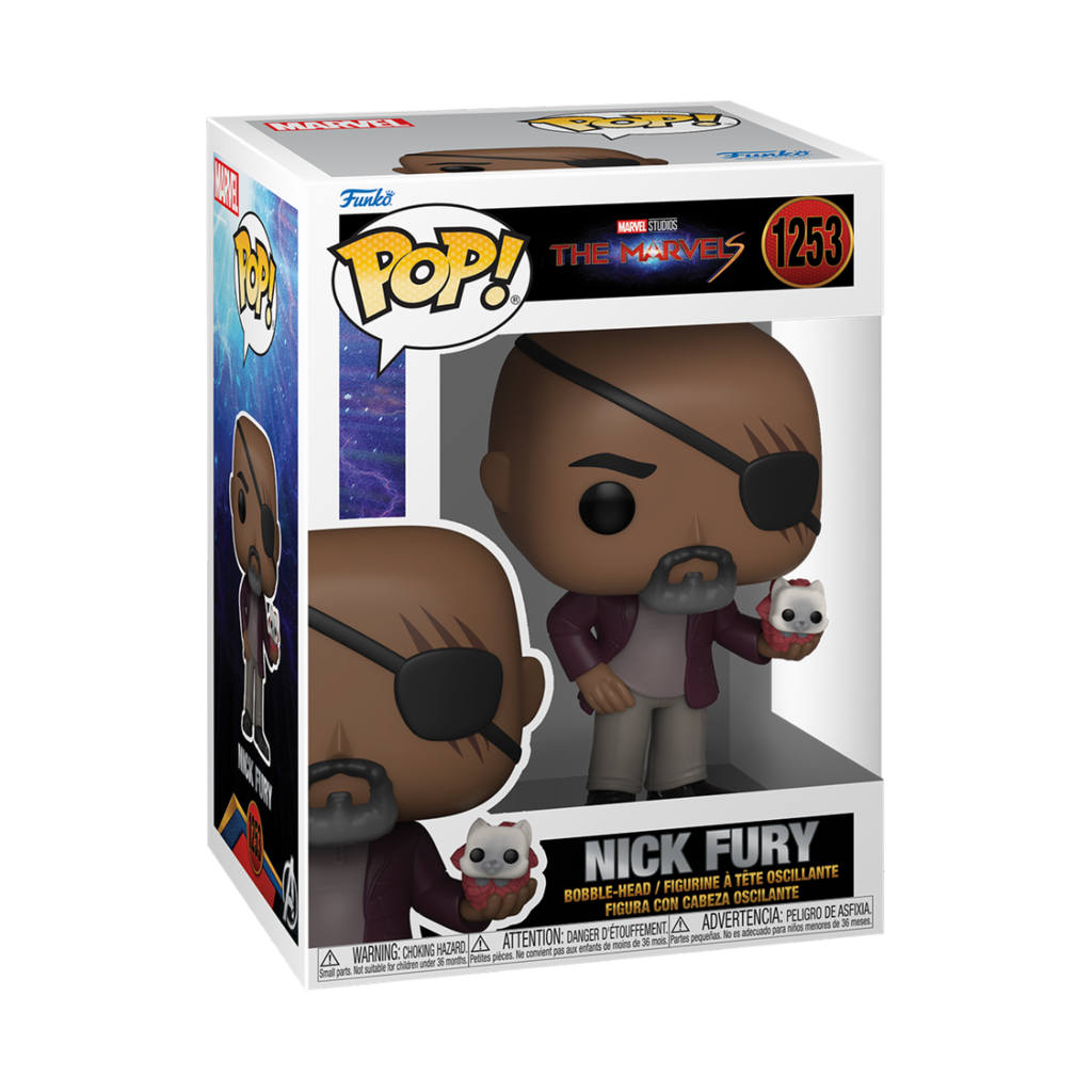 Funko Marvel 1253 The Marvels, Nick Fury