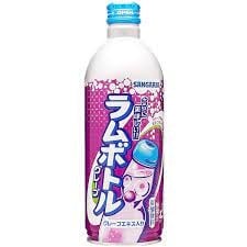 Drink Hata Sangaria Grape Ramune Soda 500ml