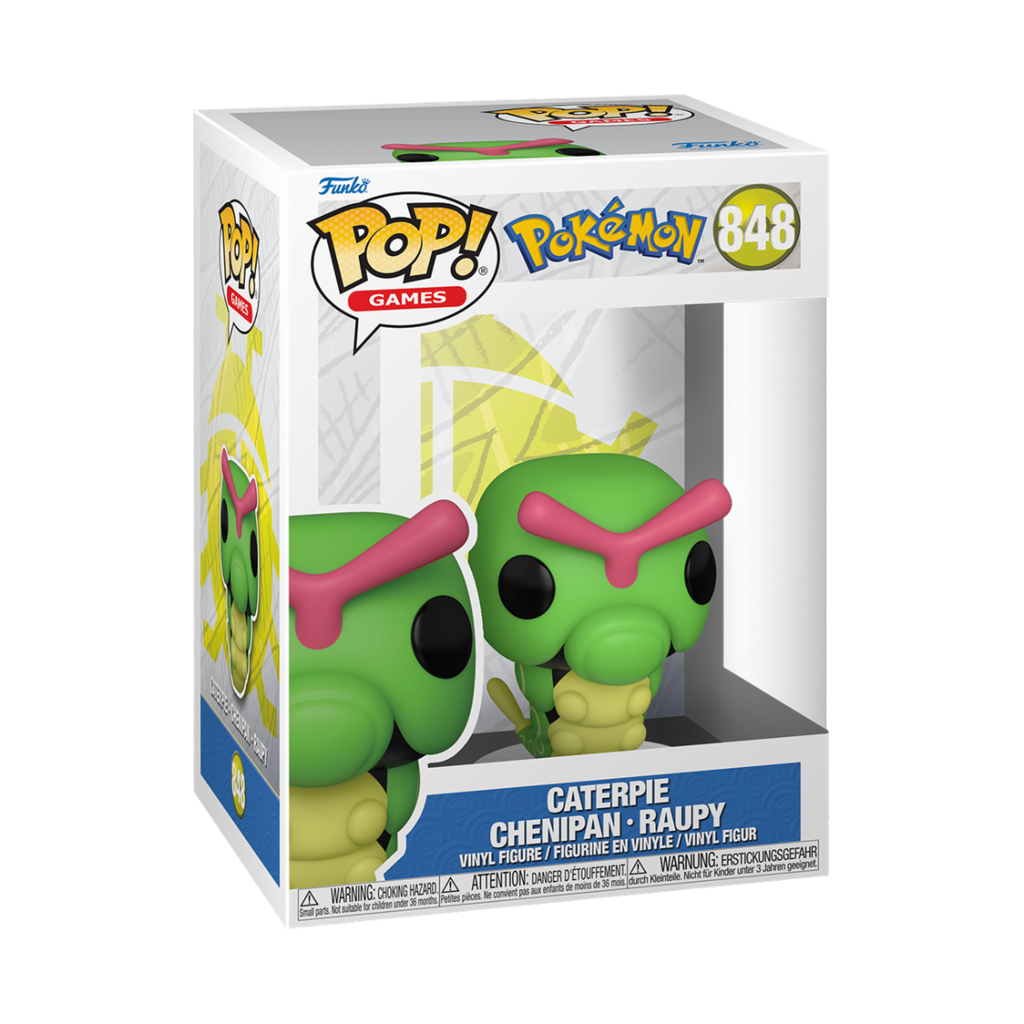 Funko Games 0848 Caterpie, Chenipan, Raupy, Pokémon