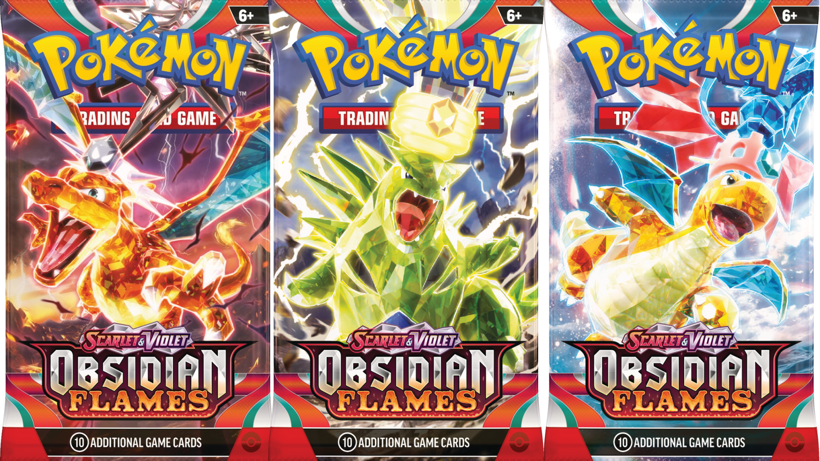 Cards Pokémon Scarlet & Violet Obsidian Flames Booster