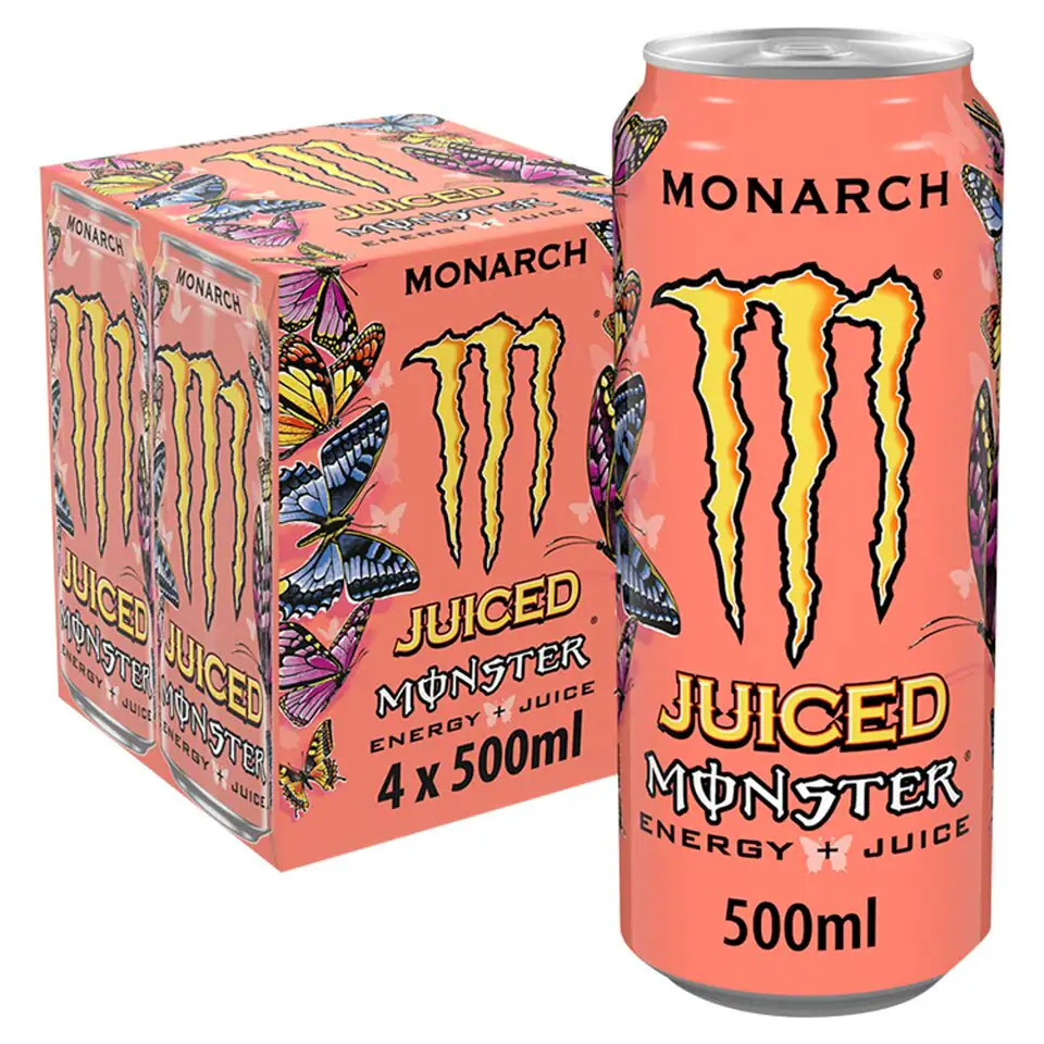 Drink Monster Monarch Peach Nectarine