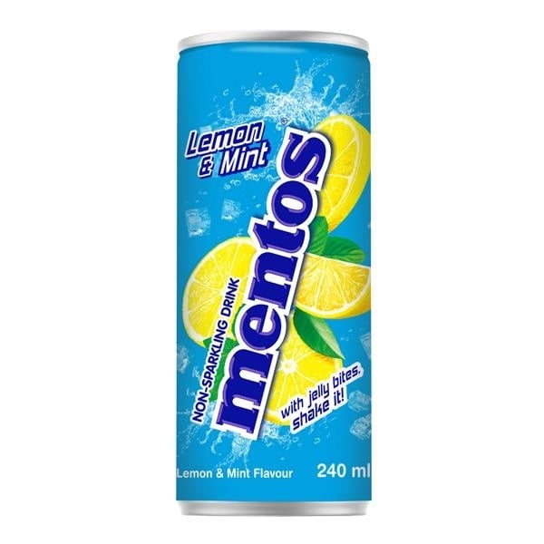 Drink Mentos Soda Lemon & Mint Flavour 240ml