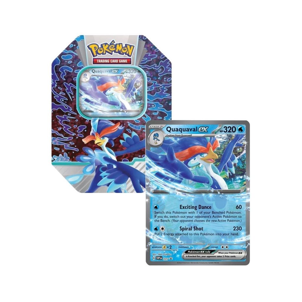 Cards Pokémon Fall Ex Tin 2023 English