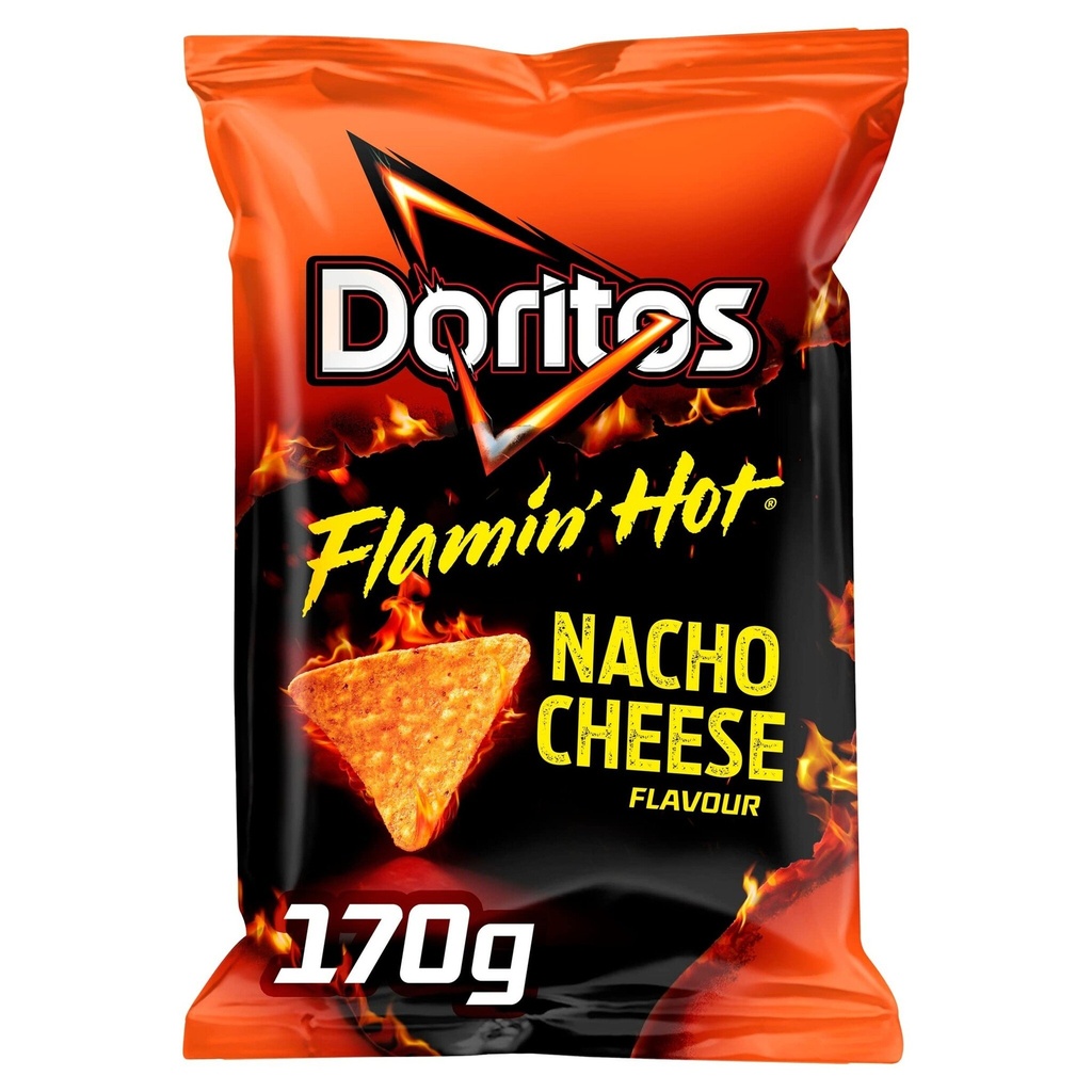 Chips Doritos Flamin Hot Nacho Cheese 170gr