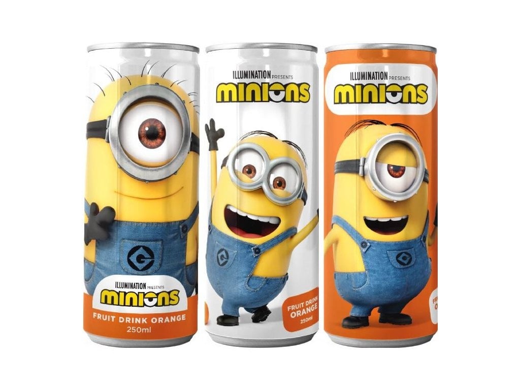 Drink Minions Orange Fruit 250ml