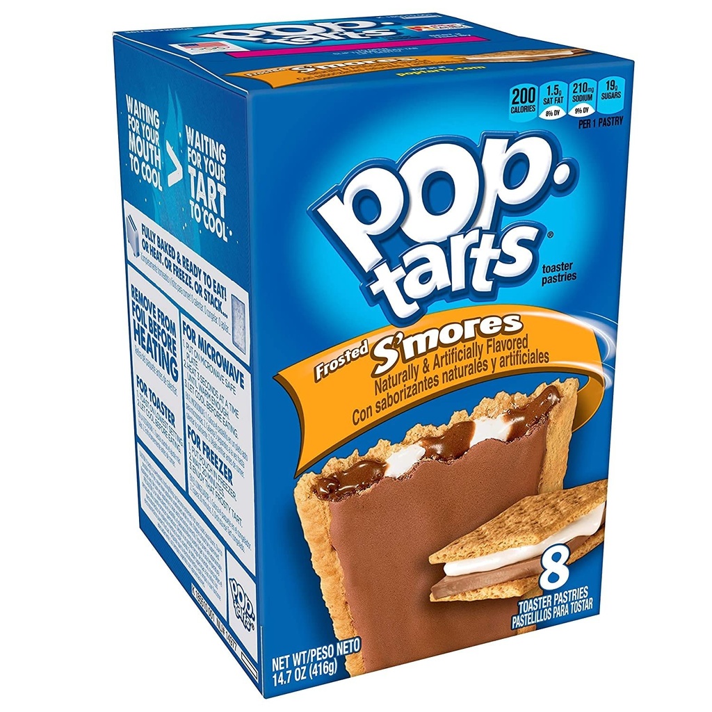 Cookies Pop Tarts Sâ€™Mores 8p 416gr
