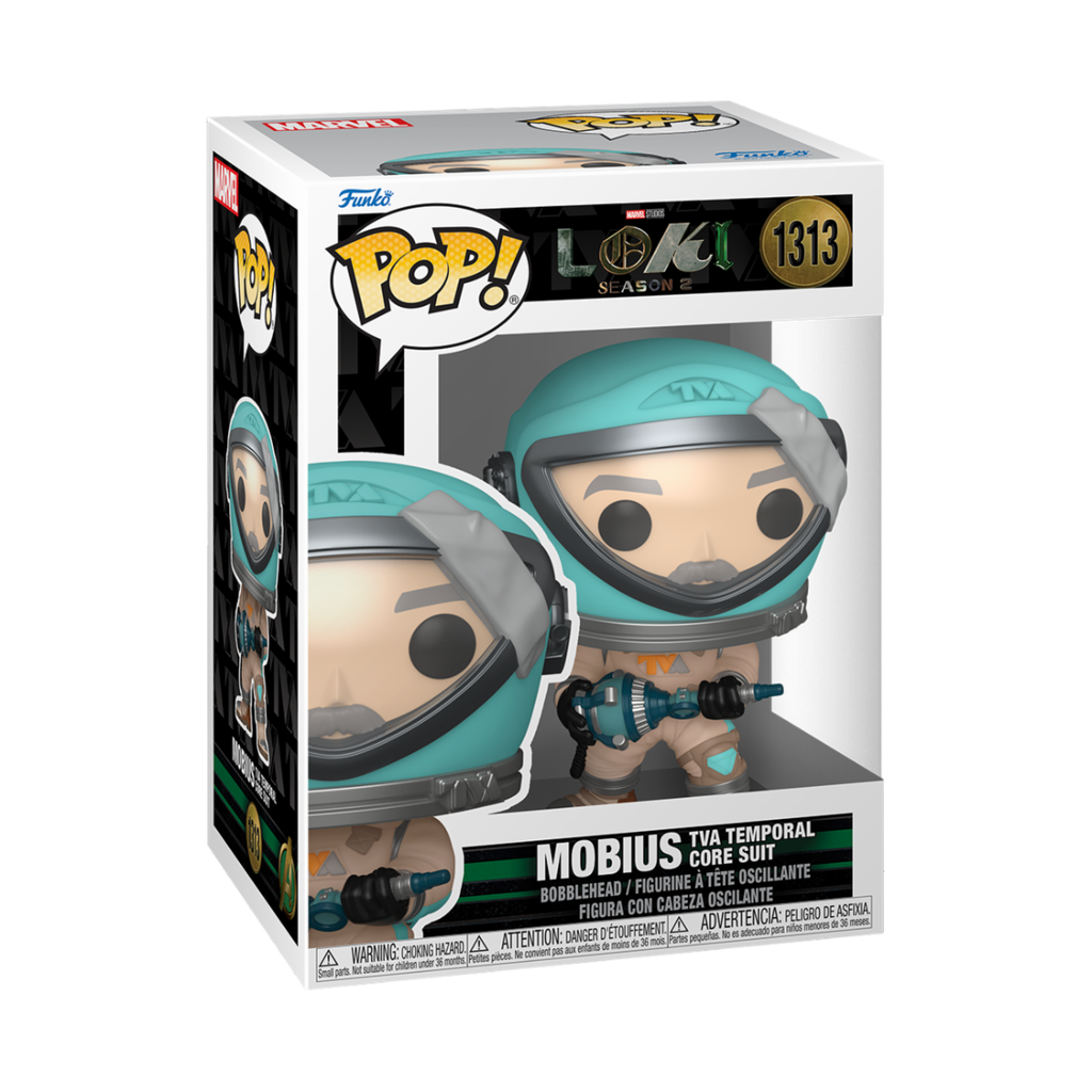 Funko Marvel 1313 Mobius TVA Temporal Core Suit, Loki Season 2
