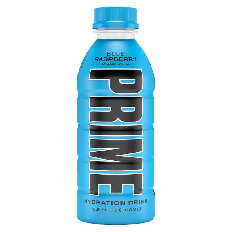 Drink Prime Blue RaspBerry Flavored Hydration Drink 500ml
