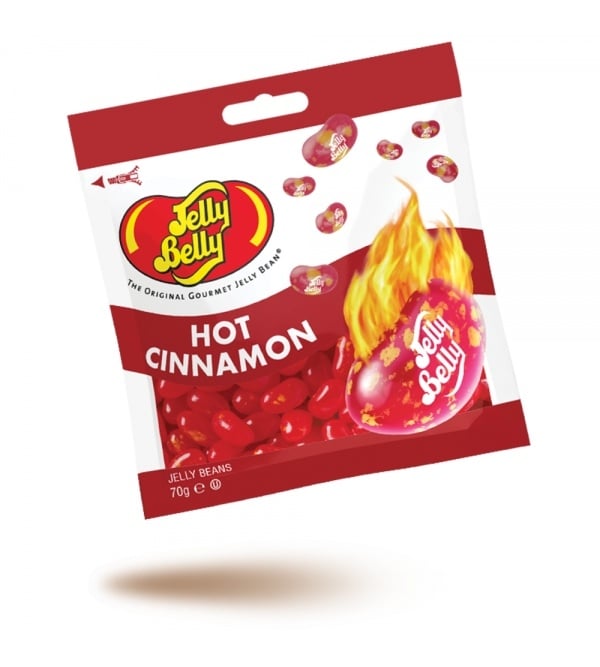 Candy Jelly Belly, Jelly Bean, Hot Cinnamon 70gr