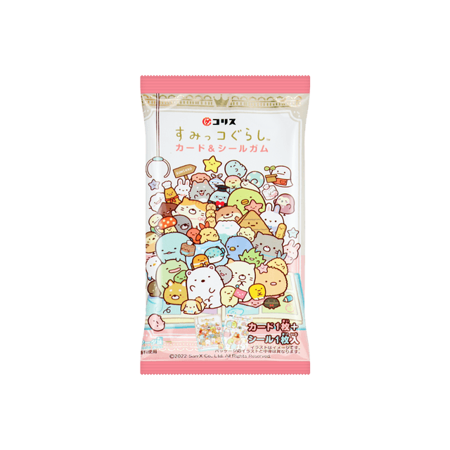 Candy Coris Sumikko Gurashi Card & Seal Gum