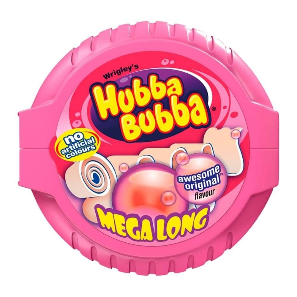 Candy Hubba Bubba Mega Long Tape Fancy Fruit 56gr
