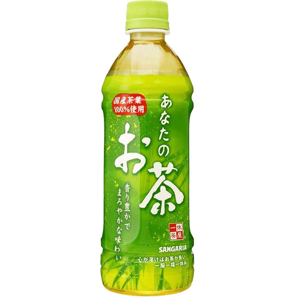 Drink Sangaria Green Tea Soda 500 ml