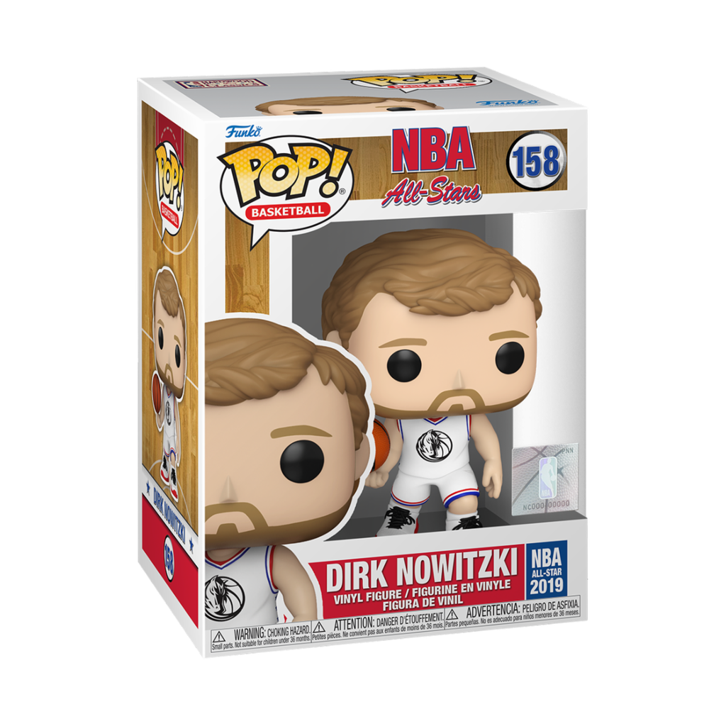 Funko NBA 158 Dirk Nowitzki (2019), Legends, National BasketBall Association