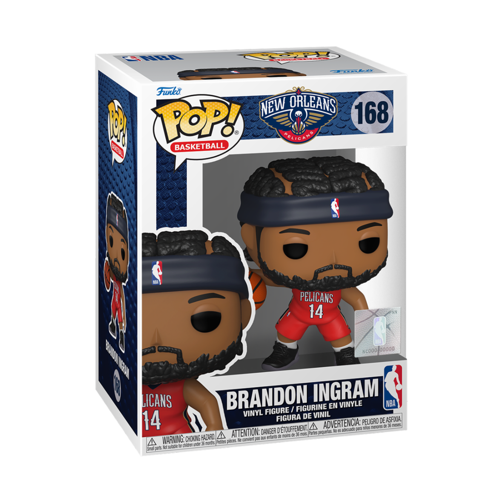 Funko NBA 168 Brandon Ingram, Pelicans, National BaskettBall Association