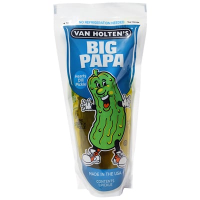 Greenies Pickles Van Holten's Big Papa Hearty Dill Pickle 252gr