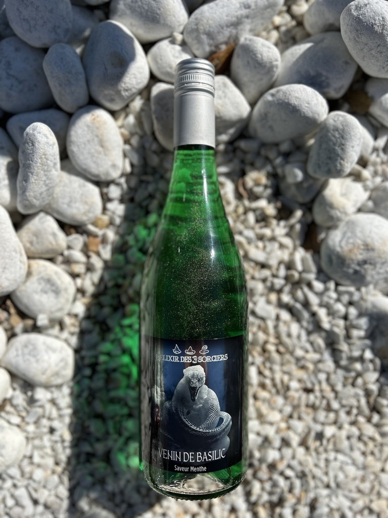Drink Elixir Des 3 Sorciers Venin de Basilic, Saveur Menthe 750ml