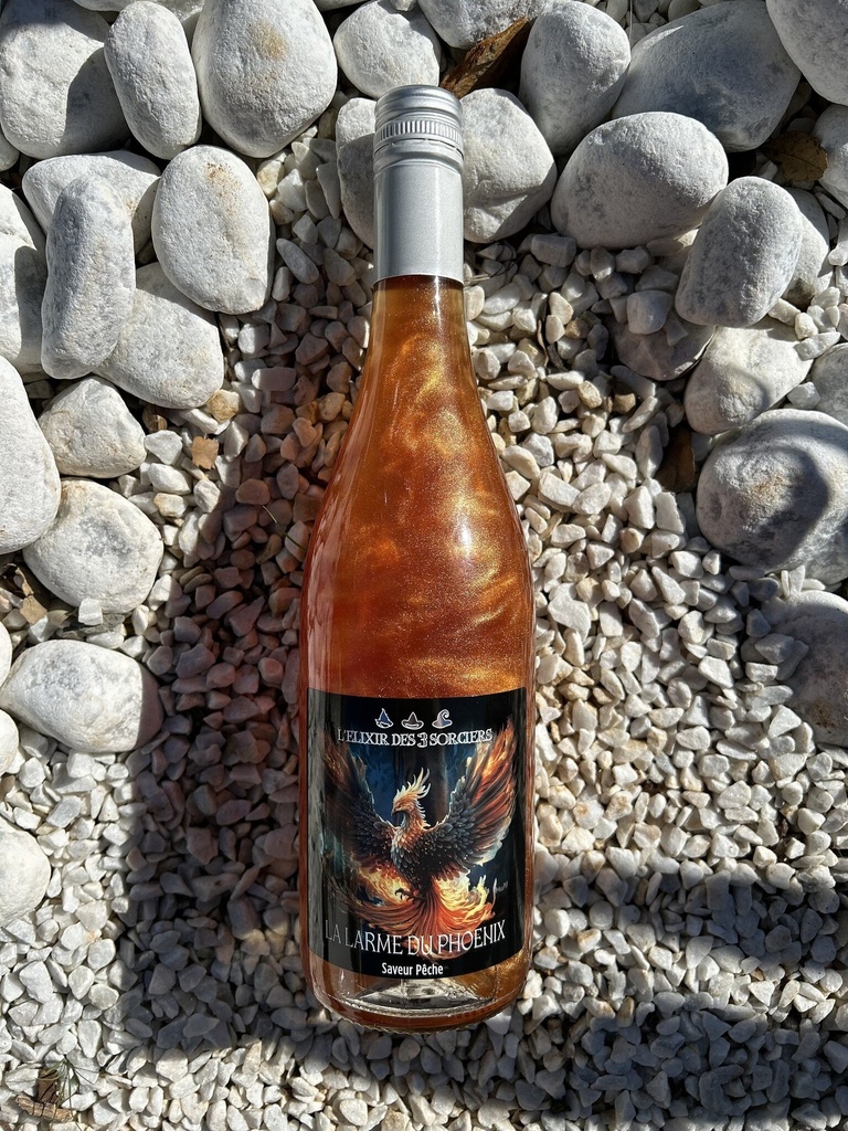 Drink Elixir Des 3 Sorciers La Larme du Phoenix, Saveur PÃªche 750ml