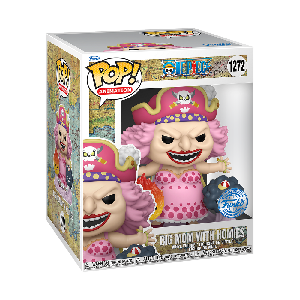 Funko Animation 1272 Big Mom with Homies, One Piece