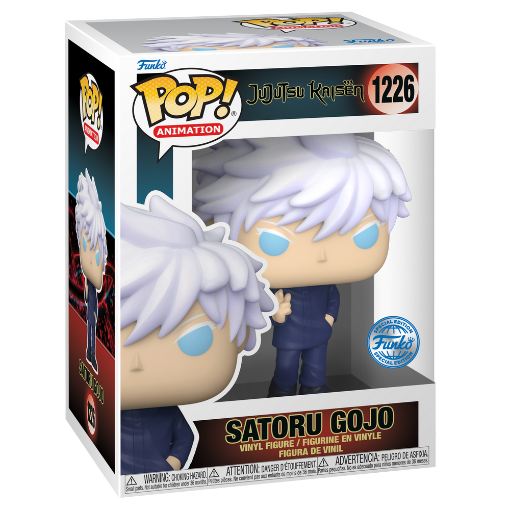 Funko Animation 1226 Saturo Gojo Unmasked EP7, JJK JuJutsu KaisÃ«n