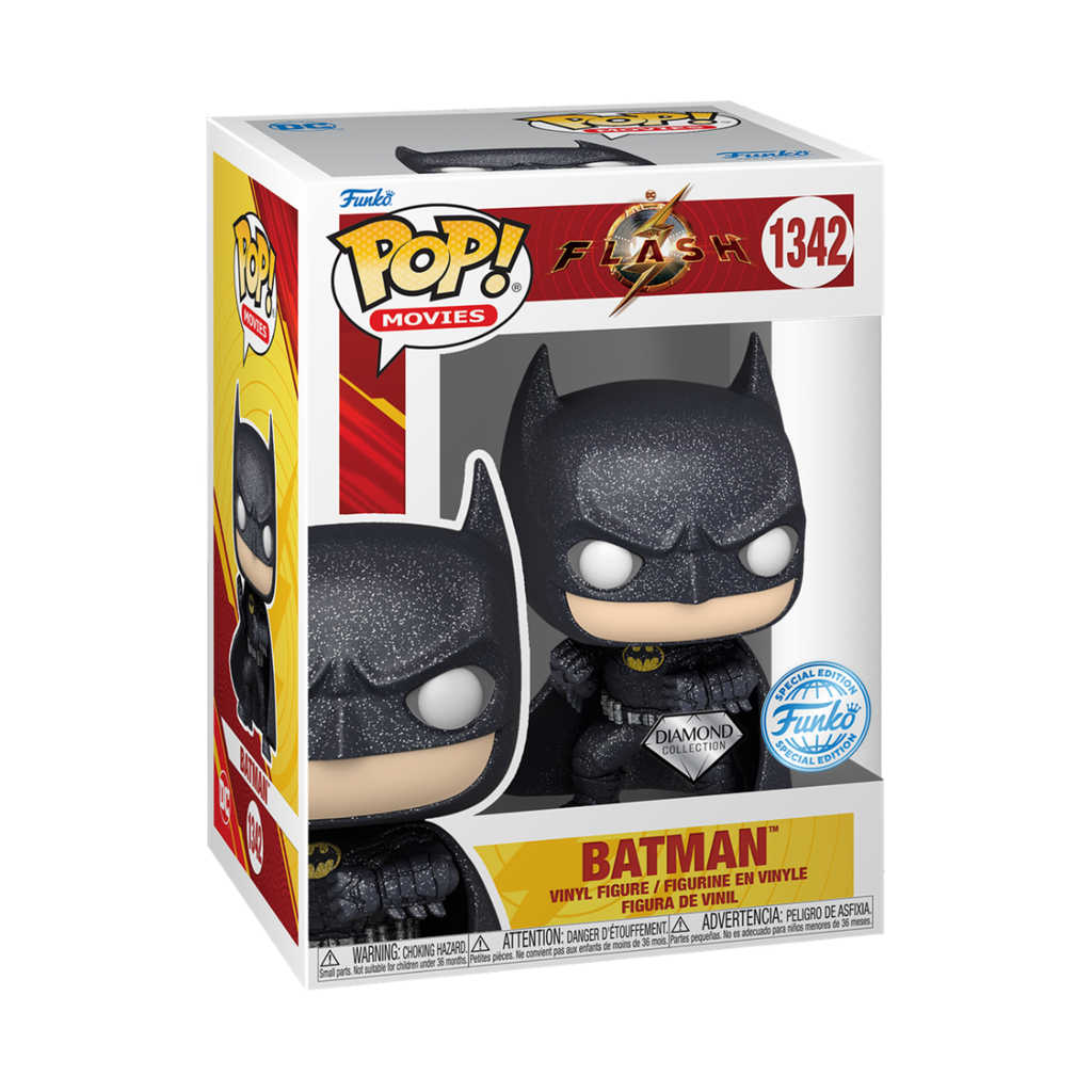 Funko Movies 1342 Batman DGLT, The Flash DC Heroes