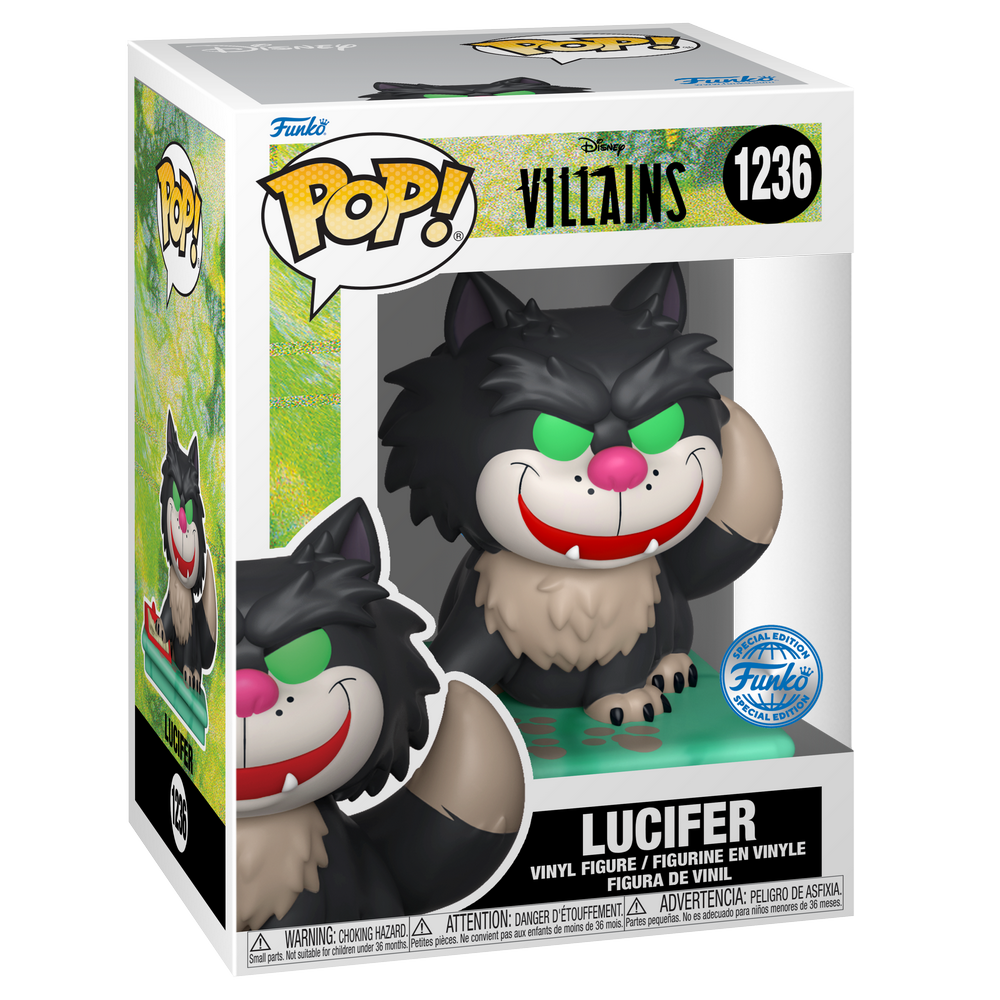 Funko Disney 1236 Lucifer, Cinderella, Villains