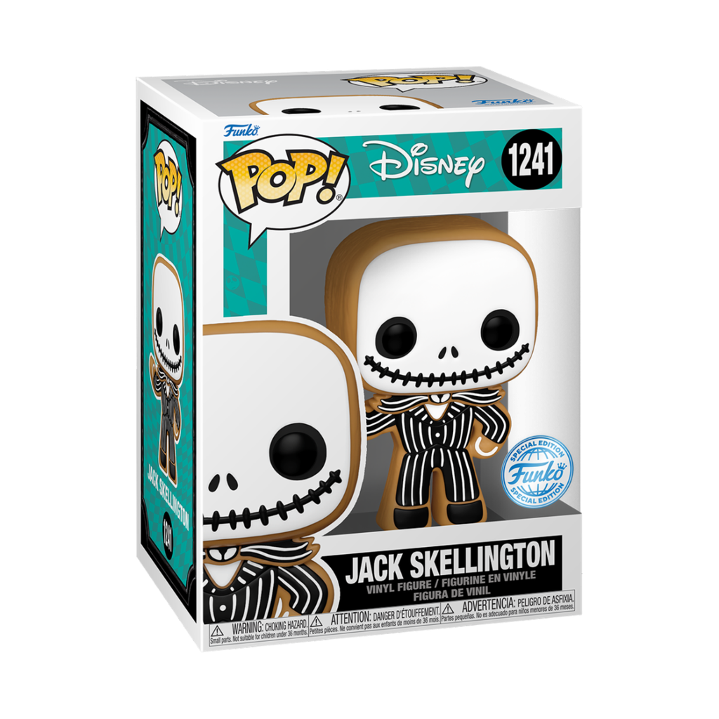 Funko Disney 1241 Jack Skellington GingerBread, TNBC, The NightMare Before Christmas