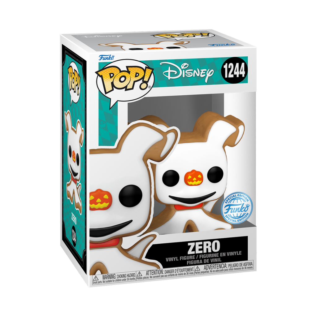 Funko Disney 1244 Zero GingerBread, TNBC, The NightMare Before Christmas